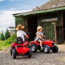 Minamas traktorius su kaušu ir priekaba - vaikams nuo 3 iki 7 metų | Massey Ferguson | Falk